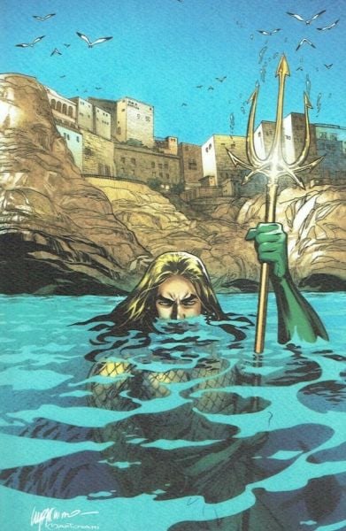 Aquaman #1 Lupacchino Museum Edition Virgin Variant