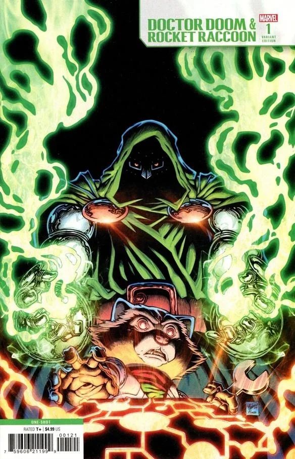 DOCTOR DOOM & ROCKET RACCOON #1 WILL ROBSON VARIANT