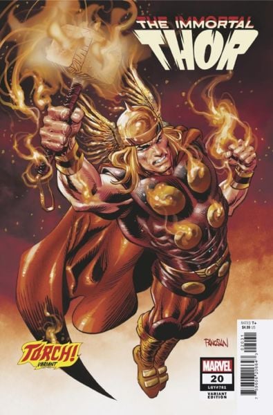 IMMORTAL THOR #19 DAN PANOSIAN TORCH! VARIANT