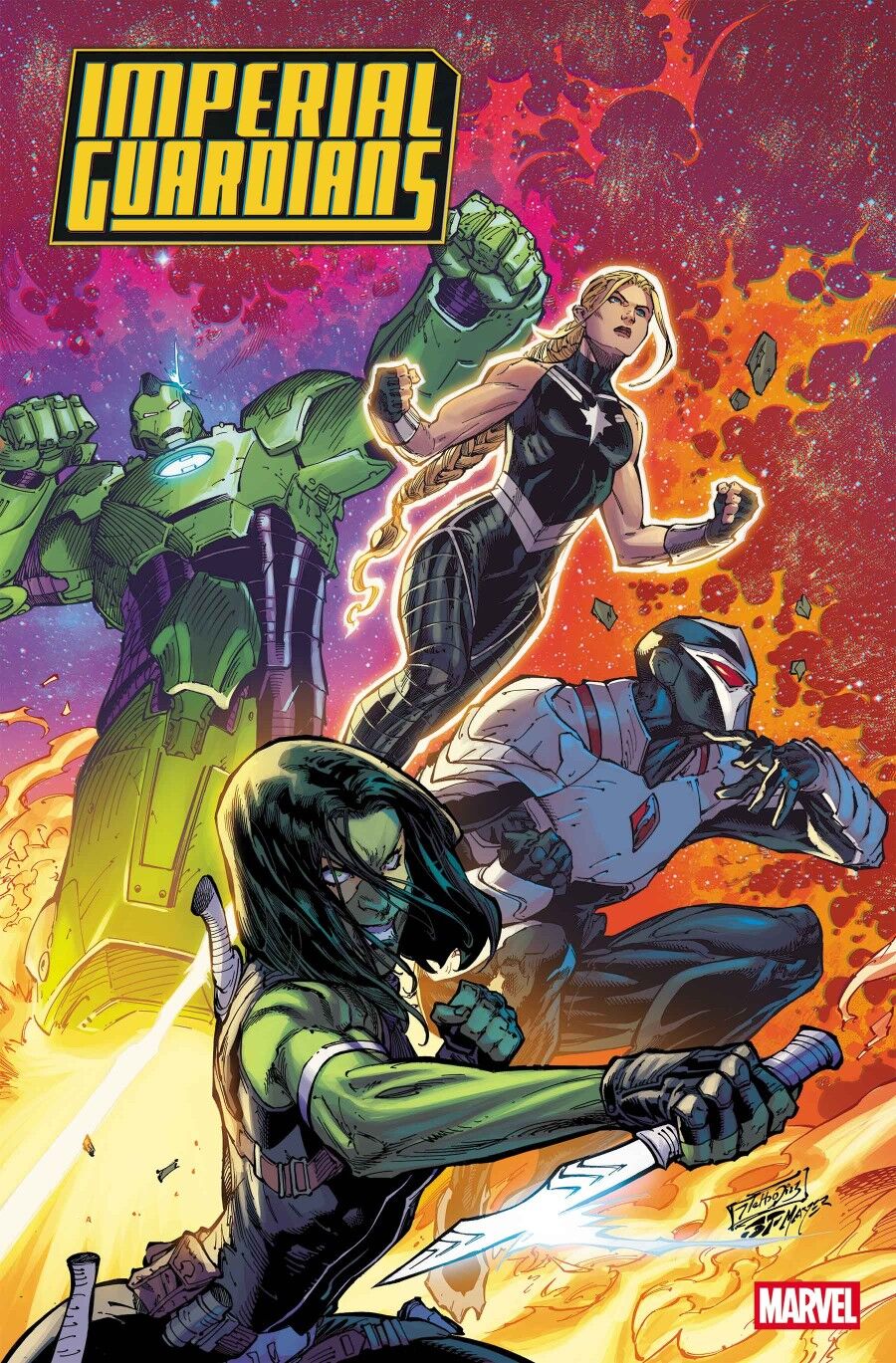 IMPERIAL GUARDIANS #1 - NEW SERIES - NETHO DIAZ VARIANT - PRE-ORDER