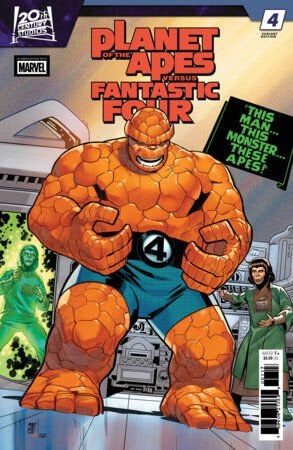 PLANET OF THE APES VS. FANTASTIC FOUR #4 PACO MEDINA HOMAGE VARIANT - PRE-ORDER