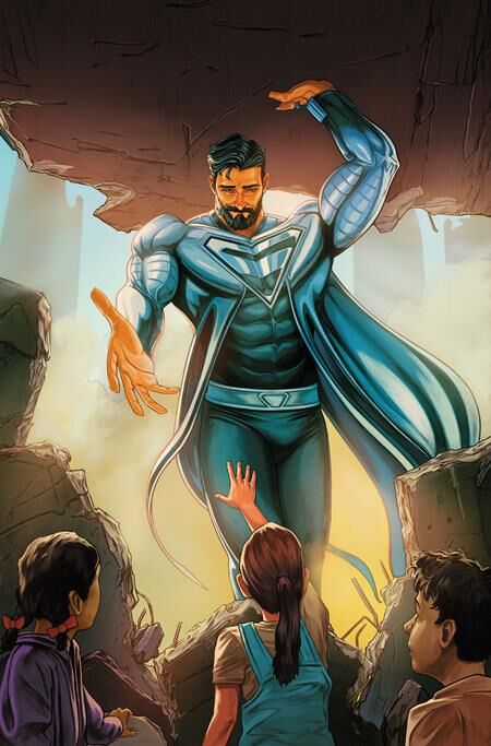 SUPERMAN FATHER OF TOMORROW #6 (OF 6) CVR C NIMIT MALAVIA CARD STOCK VAR - PRE-ORDER
