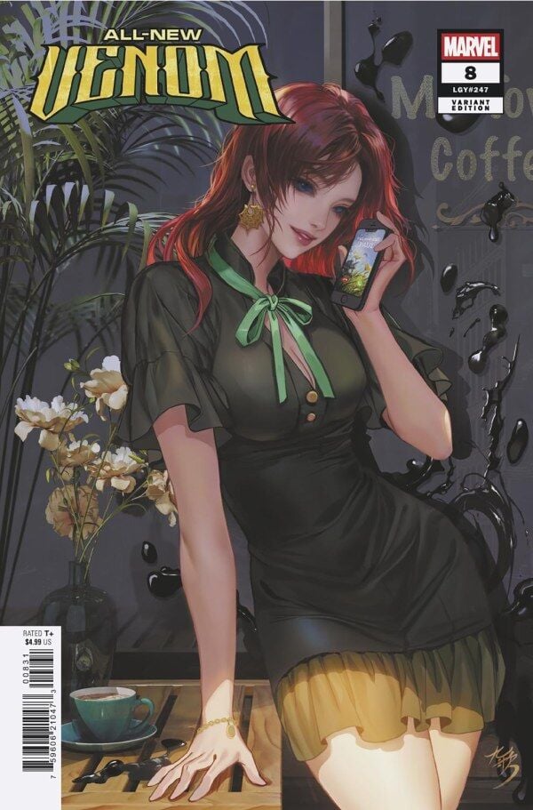 ALL-NEW VENOM #8 FAN YANG VENOM VARIANT