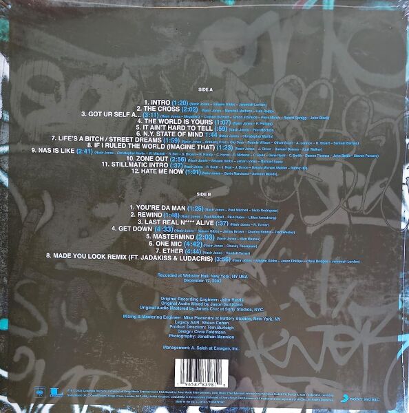 NAS – MADE YOU LOOK: GOD’S SON LIVE 2002 RECORD STORE DAY 2023 VINYL LP