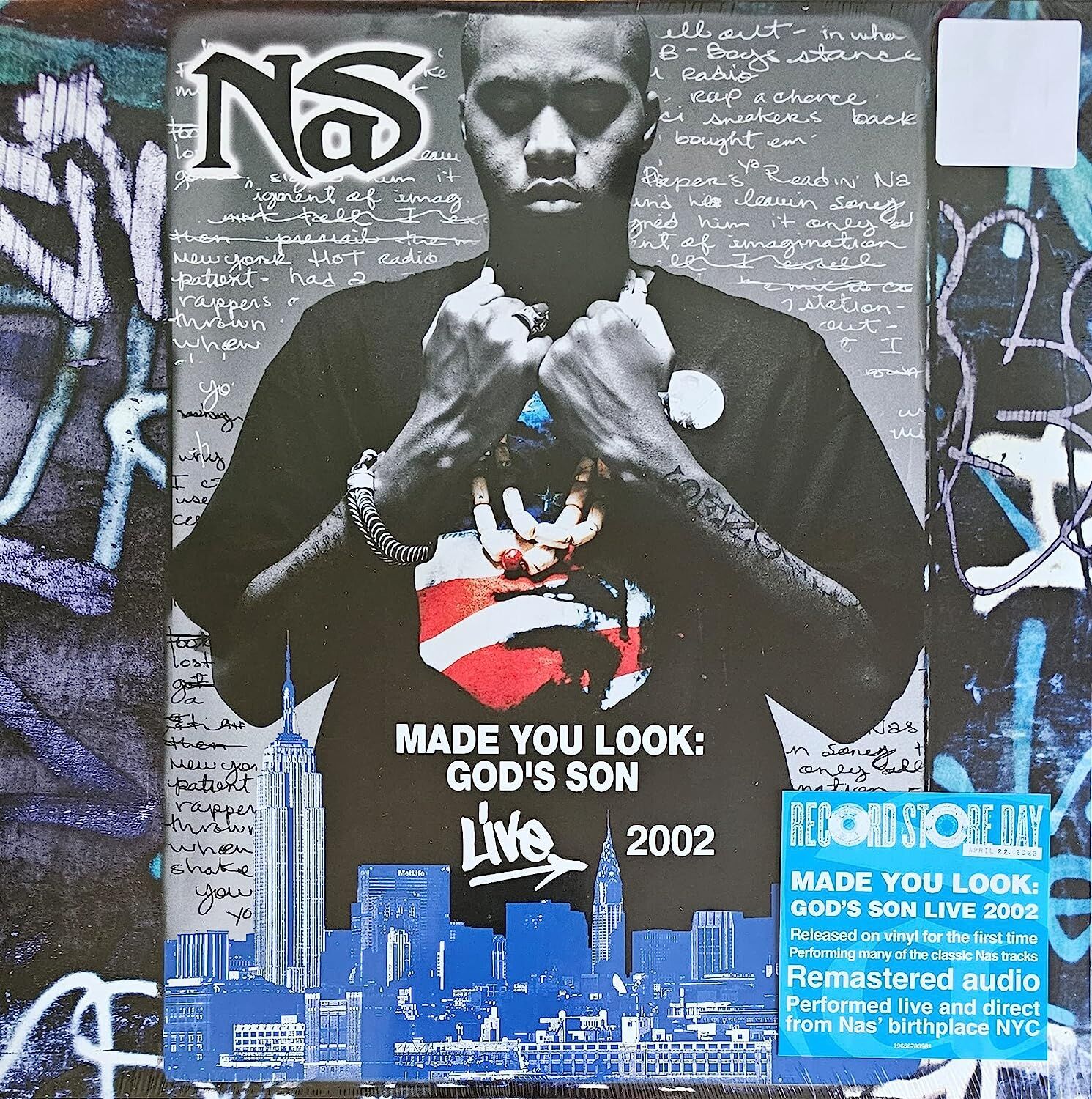 NAS – MADE YOU LOOK: GOD’S SON LIVE 2002 RECORD STORE DAY 2023 VINYL LP