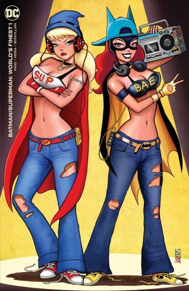 BATMAN SUPERMAN WORLD'S FİNEST #1 NATHAN SZERDY EXCLUSİVE MİNİMAL TRADE VARİANT