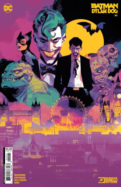 Batman / Dylan Dog #2 Cover B Gigi Cavenago Card Stock Variant