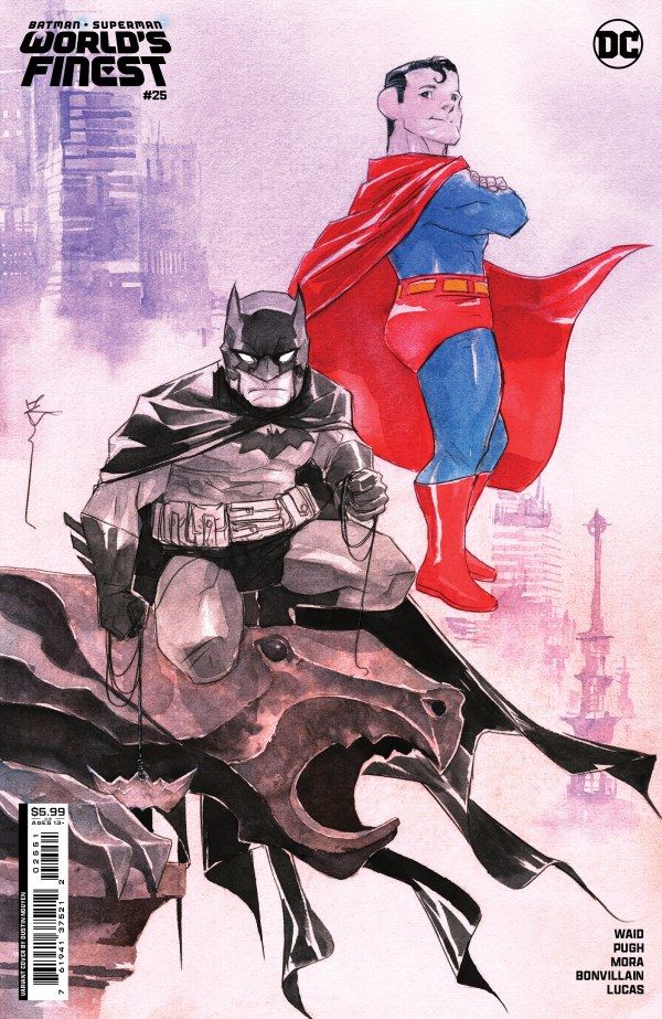 Batman / Superman: World's Finest #25 Cover C Dustin Nguyen Card Stock Variant
