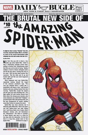 AMAZING SPIDER-MAN #10 JOHN ROMITA JR. COVER A