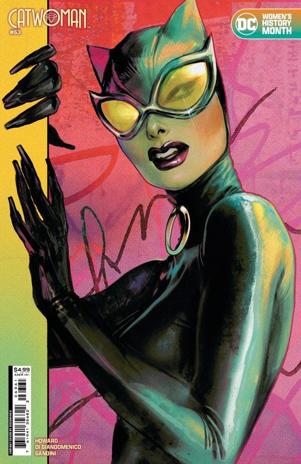 Catwoman #63 Cover D Sozomaika Women's History Month Card Stock Variant
