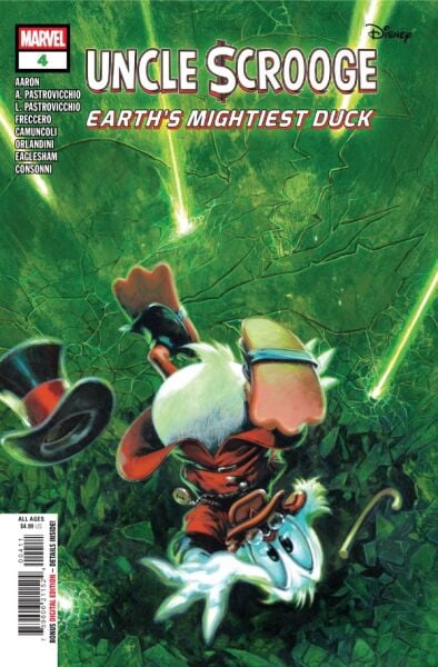 UNCLE SCROOGE: EARTH'S MIGHTIEST DUCK #4 GABRIELE DELL OTTO COVER