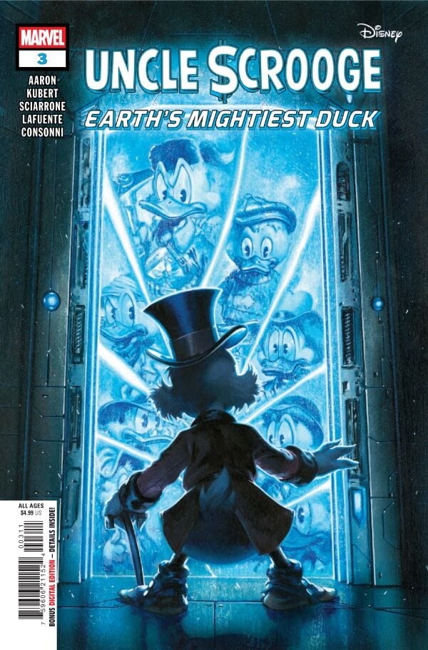 UNCLE SCROOGE: EARTH'S MIGHTIEST DUCK #3 GABRIELE DELL OTTO COVER