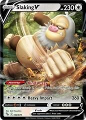 Slaking V #58 Pokemon Go - NM