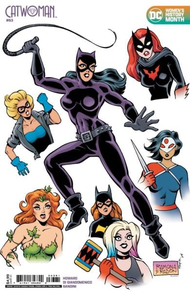 Catwoman #63 Cover H Ramona Fradon Women's History Month Card Stock Variant