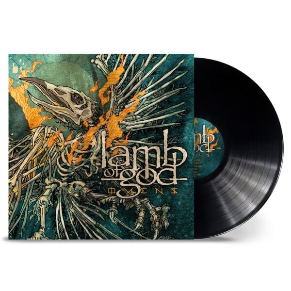 LAMB OF GOD – OMENS BLACK VINYL LP