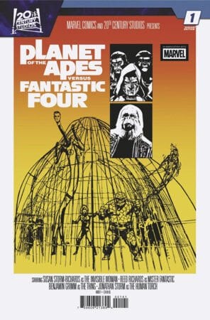 PLANET OF THE APES VS. FANTASTIC FOUR #1(Kopya)