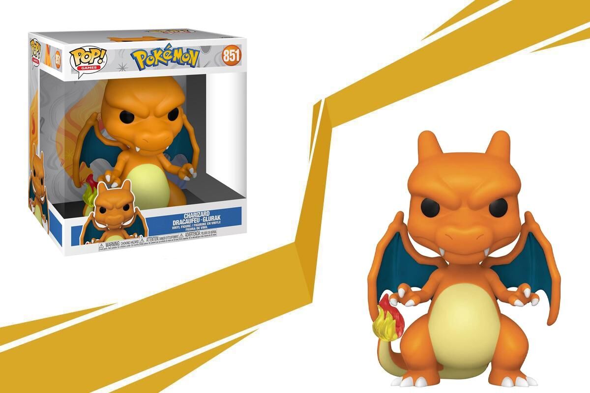 Funko Pop! / Games Series- Pokemon Charizard 10 Inch POP Figure 851