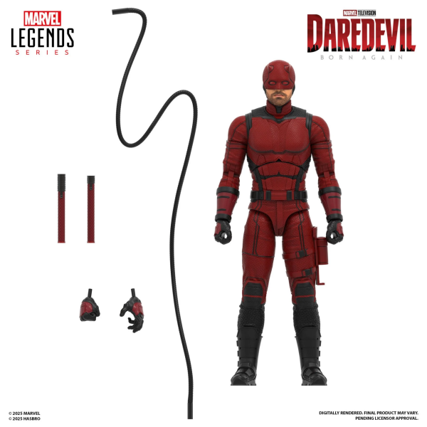 MARVEL LEGENDS DAREDEVIL: BORN AGAIN DAREDEVIL ACTION FIGURE