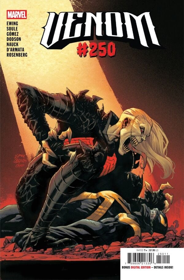 VENOM #250 RYAN STEGMAN COVER