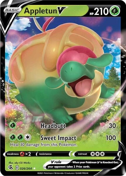 Appletun V #26 Pokemon Fusion Strike - NM