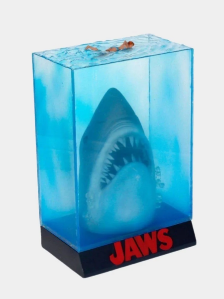 JAWS 3D MOVIE POSTER DIORAMA