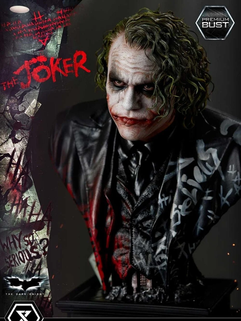 THE DARK KNIGHT  - THE JOKER 1/3 SCALE LIMITED EDITION PREMIUM BUST
