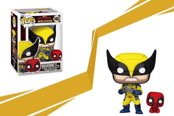 Deadpool X Wolverine Wolverine with Babypool POP Figure