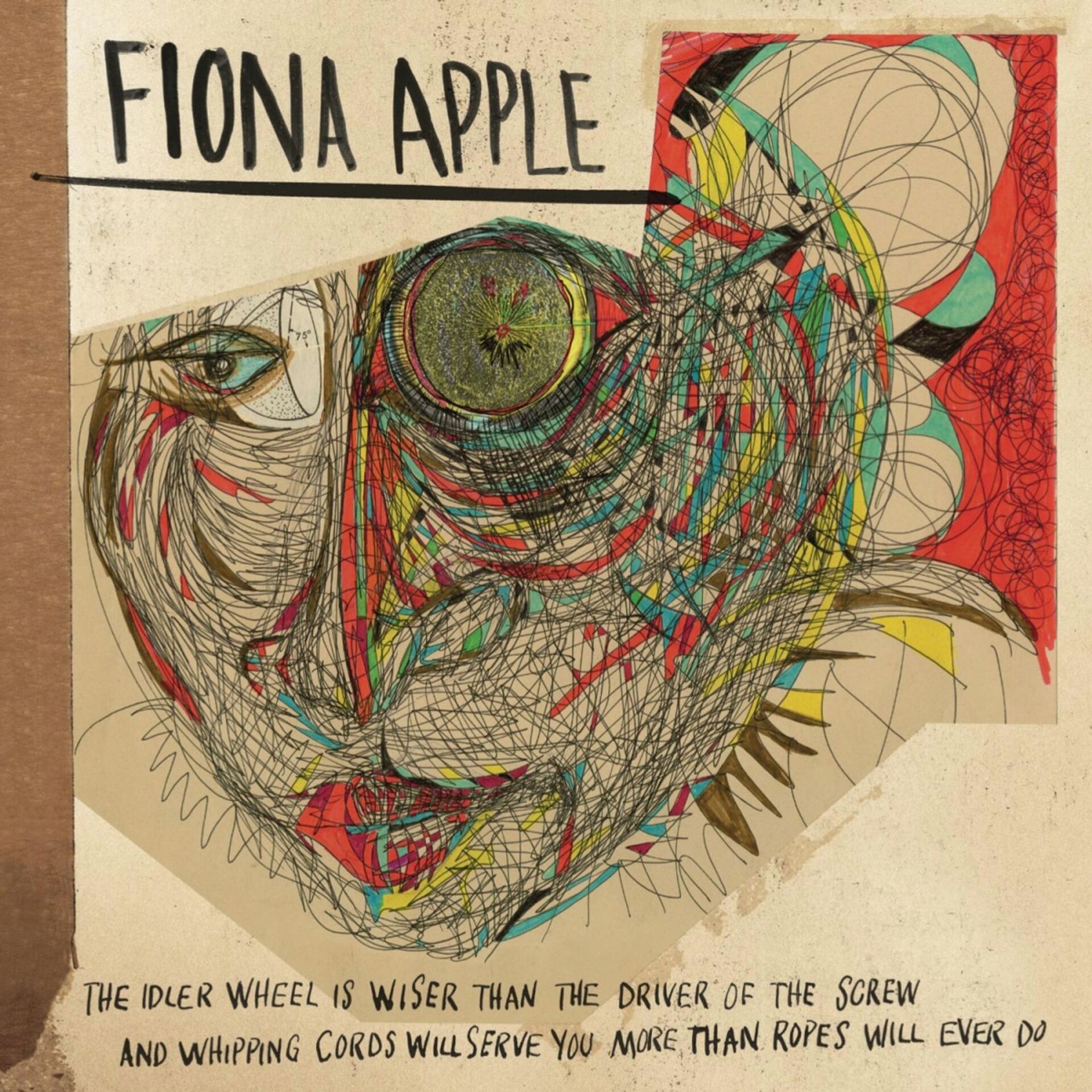 FIONA APPLE – THE IDLER WHEEL IS WISER THAN THE DRIVER OF THE SCREW AND WHIPPING CORDS WILL SERVE YOU MORE THAN ROPES WILL EVER DO - CD