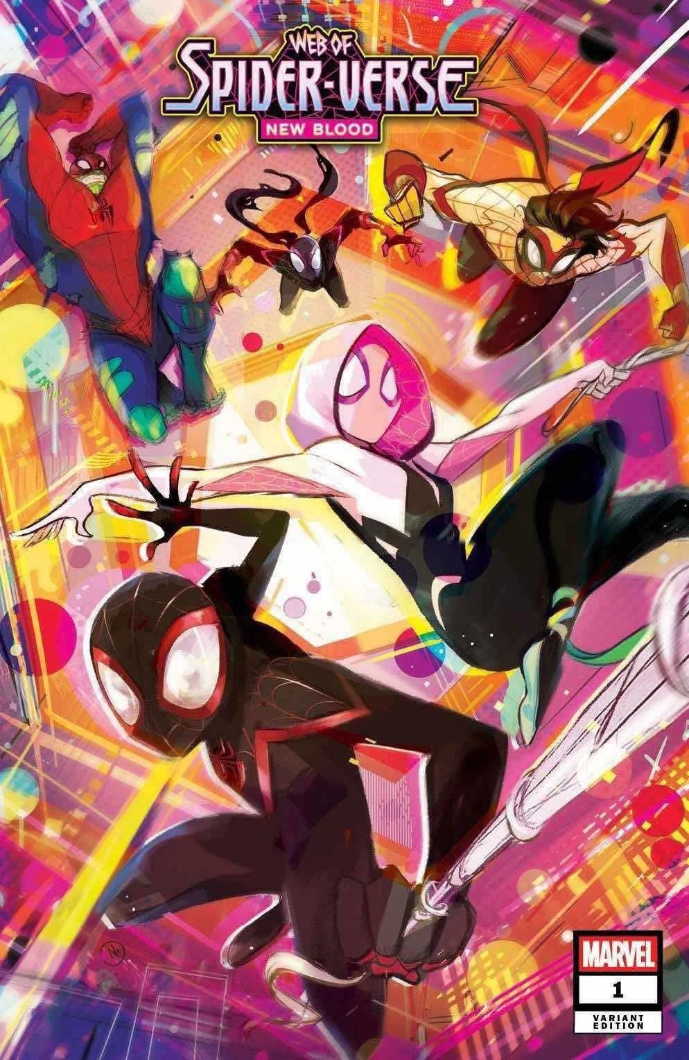 WEB OF SPIDER-VERSE #1 EXCLUSIVE VARIANT - 600 LTD + COA PRE - ORDER