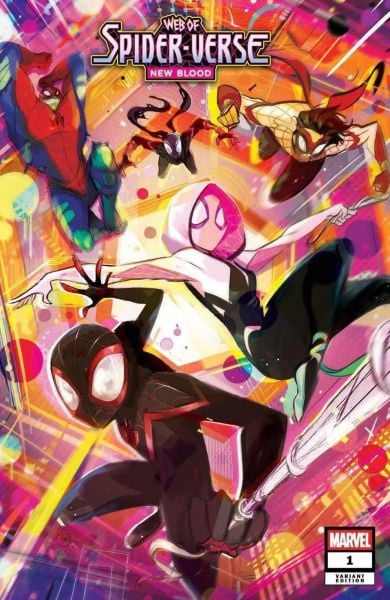 WEB OF SPIDER-VERSE #1 EXCLUSIVE VARIANT - 600 LTD + COA PRE - ORDER