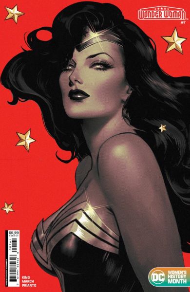Wonder Woman #7 Cover D Sozomaika Women's History Month Card Stock Variant