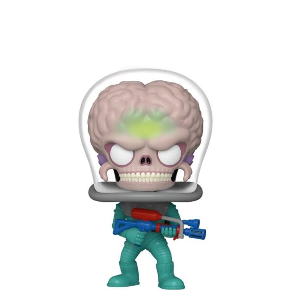 Funko Pop! / Movies Series - Mars Attacks Martian Soldier with Atomic Ray Gun POP Figure 1877