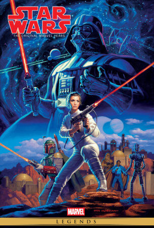 STAR WARS: THE ORIGINAL MARVEL YEARS OMNIBUS VOL.2 GREG HILDEBRANDT COVER DM ONLY