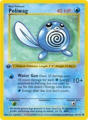 Poliwag [1st Edition] #59 Pokemon Base Set - NM