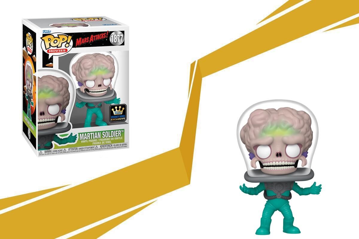 Funko Pop! / Movies Series - Mars Attacks Martian Soldier POP Figure 1877