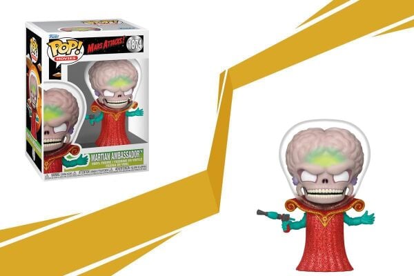 Funko Pop! / Movies Series - Mars Attacks Marsian Ambassador POP Figure 1874