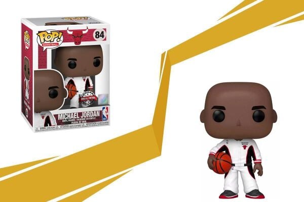 Funko Pop! / Basketball Series - Michael Jordan Bulls White Warmup Special Edition POP Figure  84