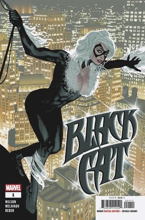 BLACK CAT #1 ADAM HUGHES COVER A