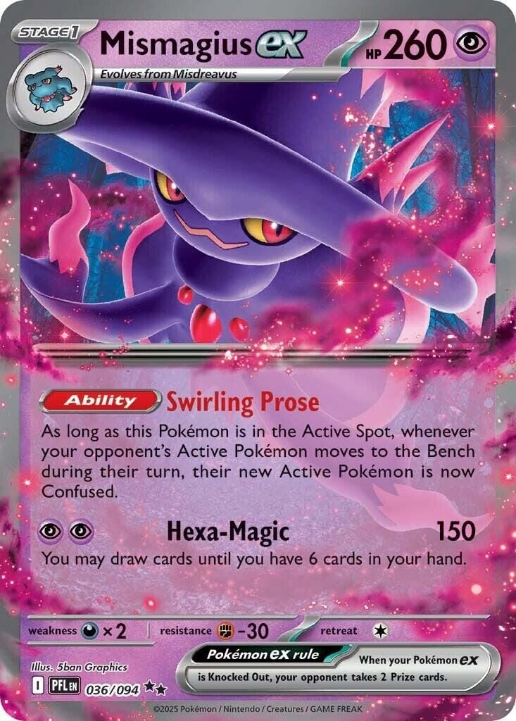 MISMAGIUS EX #36 PHANTASMAL FLAMES