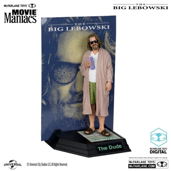 The Dude (The Big Lebowski) Action Figure with Digital Collectibles