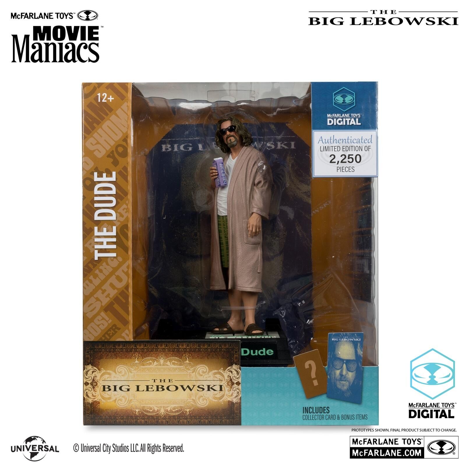 The Dude (The Big Lebowski) Action Figure with Digital Collectibles