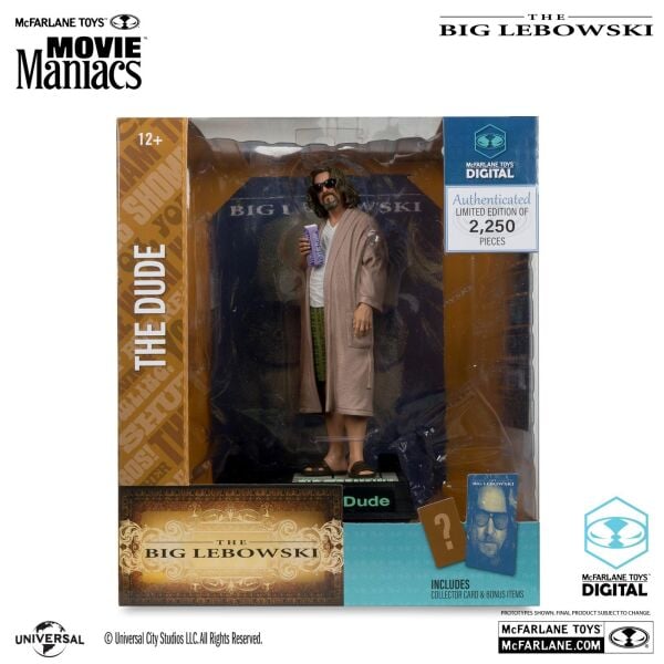 The Dude (The Big Lebowski) Action Figure with Digital Collectibles