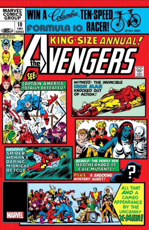 The Avengers Annual #10 Facsimile Edition 2024 Variant