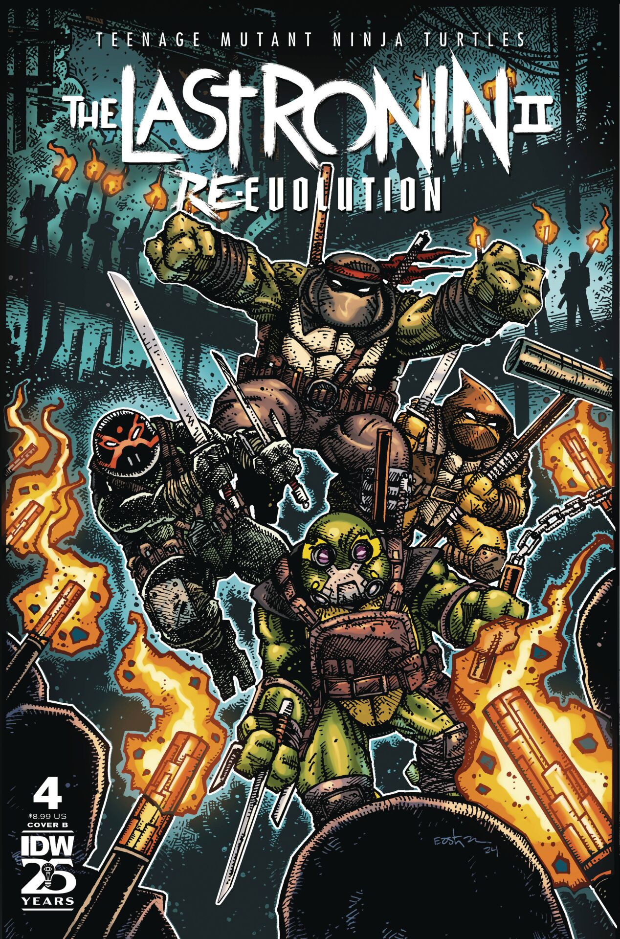 TMNT THE LAST RONIN II RE EVOLUTION #4 CVR B EASTMAN