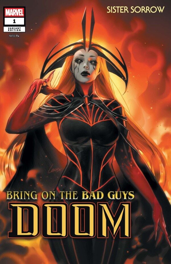 BRING ON THE BAD GUYS: DOOM #1 LESLEY LEIRIX LI SISTER SORROW VARIANT
