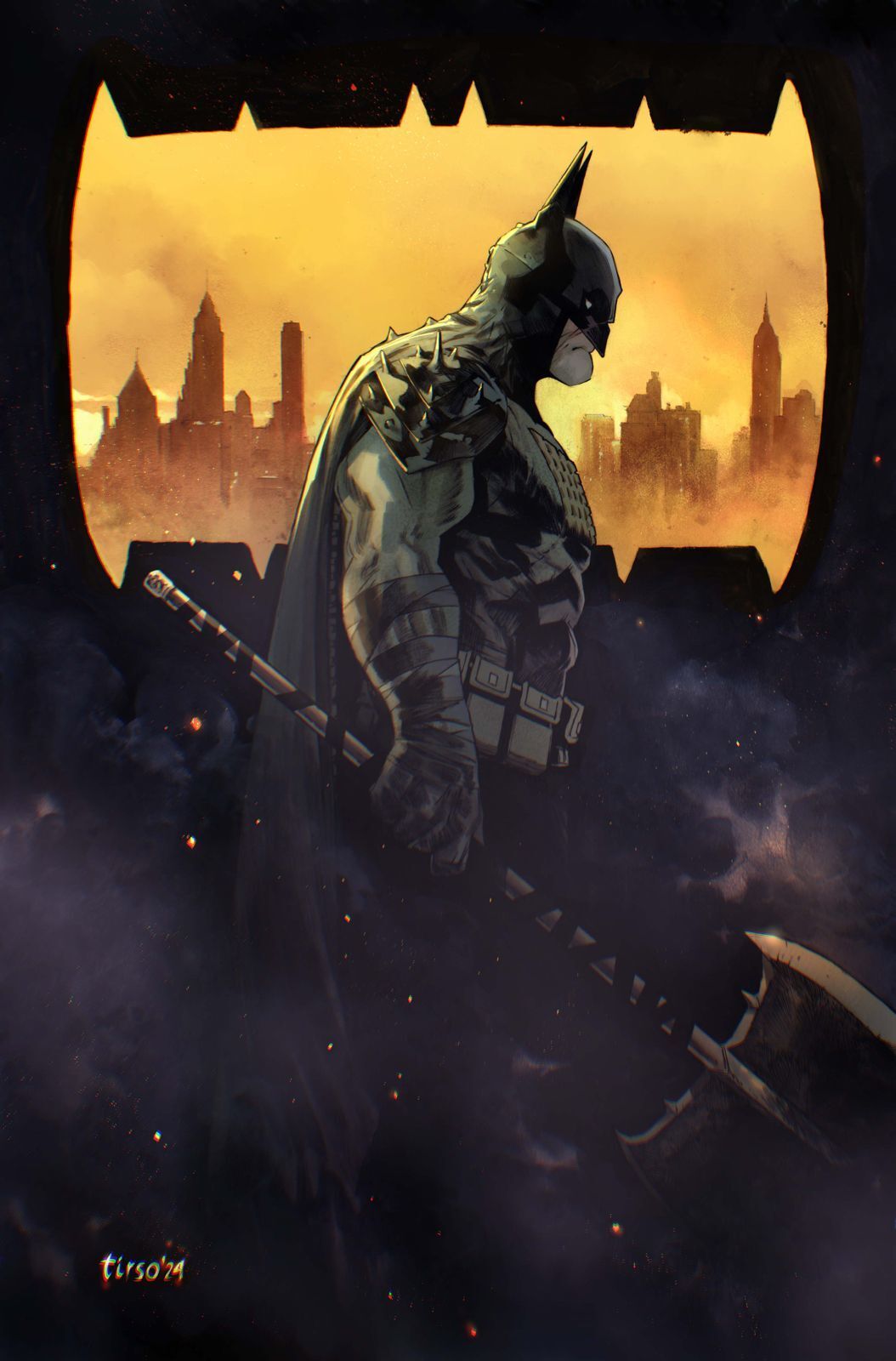 ABSOLUTE BATMAN #9 CVR C TIRSO CONS CARD STOCK VAR