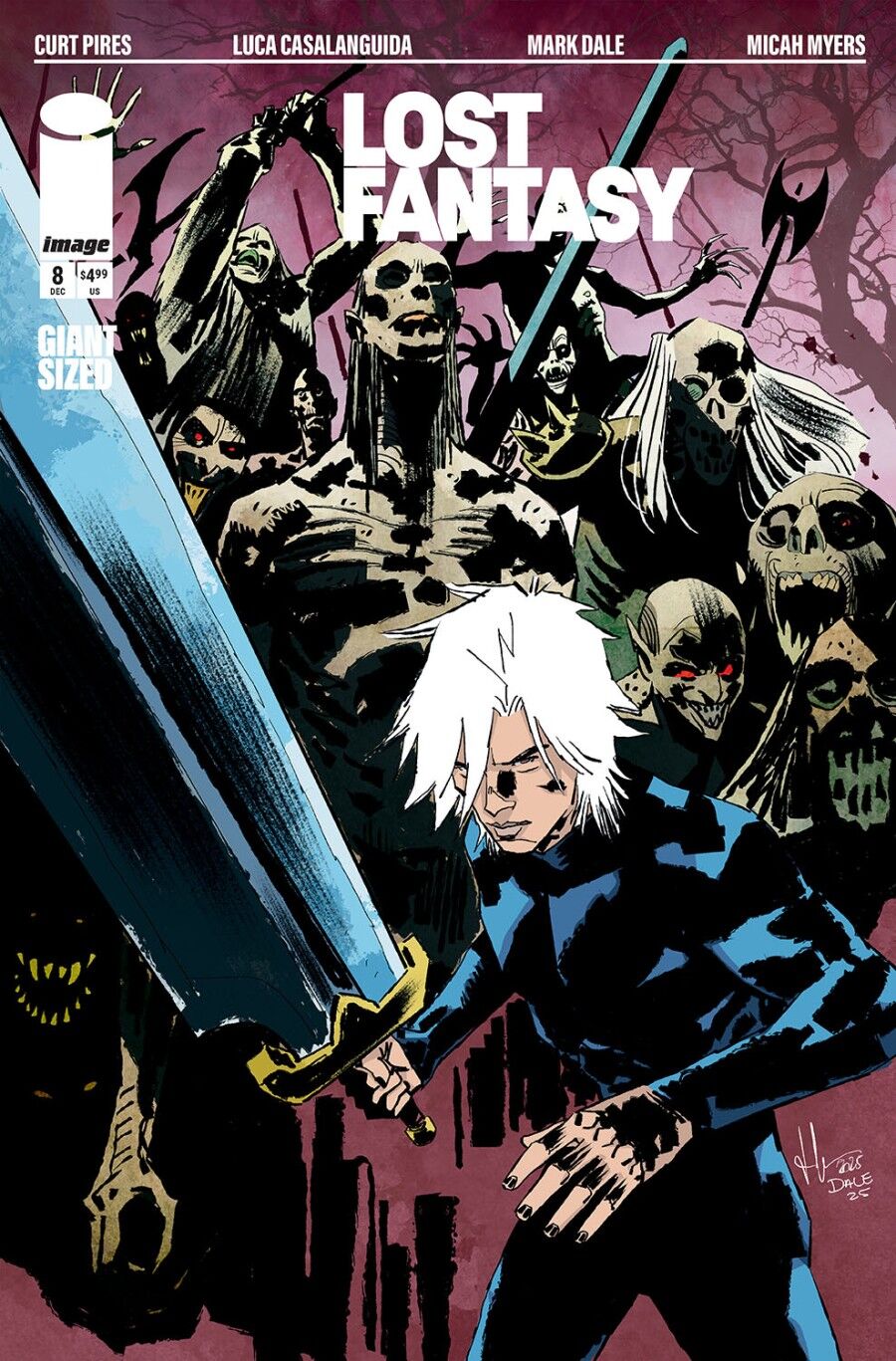 LOST FANTASY #8 - COVER B LUCA CASALANGUIDA VARIANT - PRE-ORDER