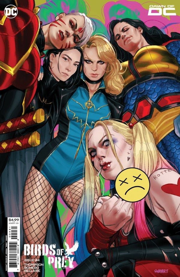 Birds of Prey #4 - Cover C Joshua 'Sway' Swaby Card Stock Variant