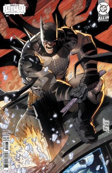 ABSOLUTE BATMAN #2 Fourth Printing Cvr B Tony S Daniel Card Stock Var