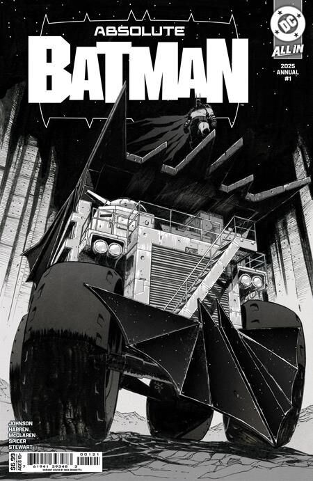 ABSOLUTE BATMAN 2025 ANNUAL #1 (ONE SHOT) CVR B NICK DRAGOTTA CARD STOCK VAR